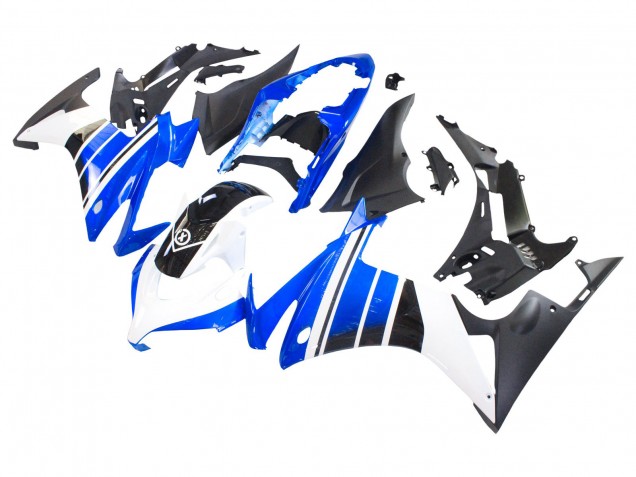 2013-2015 Honda CBR500R Motorcycle Fairings - Blue White Matte Black UK Manufacturers