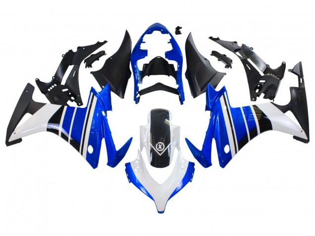 2013-2015 Honda CBR500R Motorcycle Fairings - Blue White Matte Black UK Manufacturers