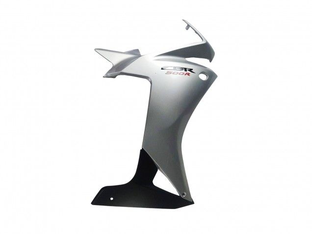 2013-2015 Honda CBR500R Motorcycle Fairing - Silver Glossy Black UK Manufacturers