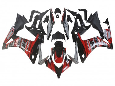 2013-2015 Honda CBR500R Motorcycle Fairings - Red Silver Glossy Black UK Manufacturers