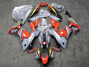 2013-2015 Honda CBR500R Motorcycle Fairings - Glossy Nardo Grey Yellow Glossy Black Repsol HRC Red Bull UK Manufacturers