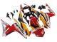 2016-2018 Honda CBR500R Motorcycle Fairings - Yellow White Red Repsol HRC UK Manufacturers