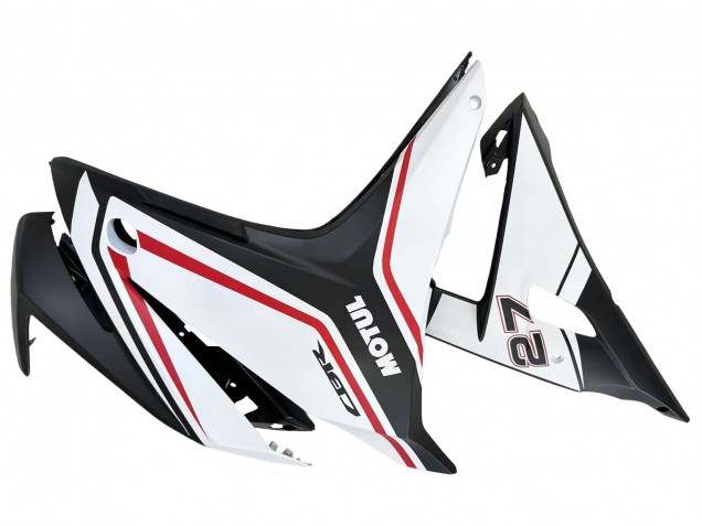 2016-2018 Honda CBR500R Motorcycle Fairings - White Red Matte Black UK Manufacturers