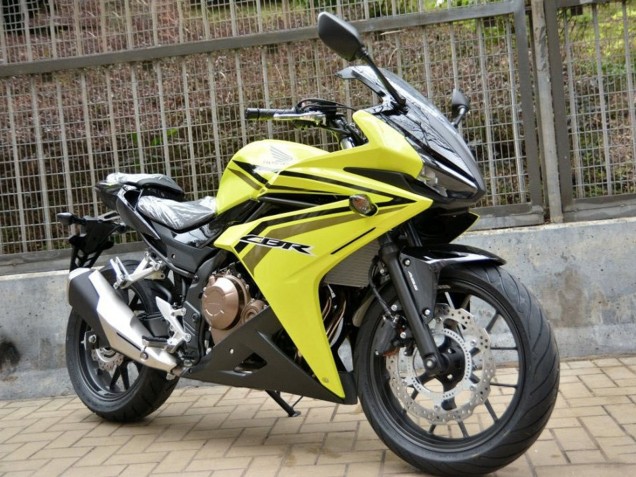 2016-2018 Honda CBR500R Motorcycle Fairings - Yellow UK Manufacturers