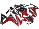 2016-2018 Honda CBR500R Motorcycle Fairings - Red White Matte Black UK Manufacturers