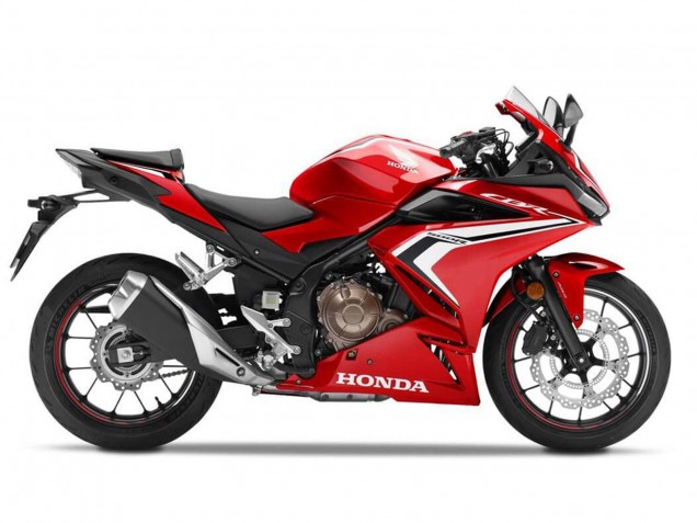 2022-2023 Honda CBR500R Motorcycle Fairings - Red White Black UK Manufacturers