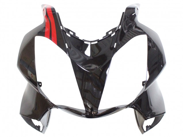 2002-2013 Honda VFR 800 Motorcycle Fairings - Glossy Black Red UK Manufacturers