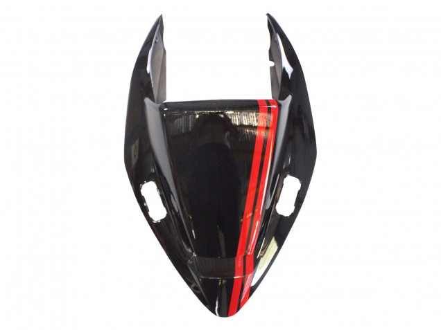2002-2013 Honda VFR 800 Motorcycle Fairings - Glossy Black Red UK Manufacturers