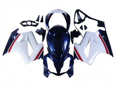 2002-2013 Honda VFR 800 Motorcycle Fairings - White Red Dark Blue UK Manufacturers