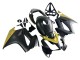 2002-2013 Honda VFR 800 Motorcycle Fairings - Yellow Matte Black UK Manufacturers