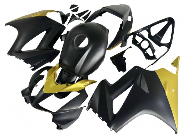 2002-2013 Honda VFR 800 Motorcycle Fairings - Yellow Matte Black UK Manufacturers