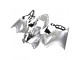 2002-2013 Honda VFR 800 Motorcycle Fairing Kits - Silver UK Manufacturers