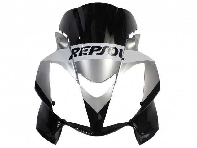 2002-2013 Honda VFR 800 Motorcycle Fairings - Silver Glossy Black Repsol UK Manufacturers