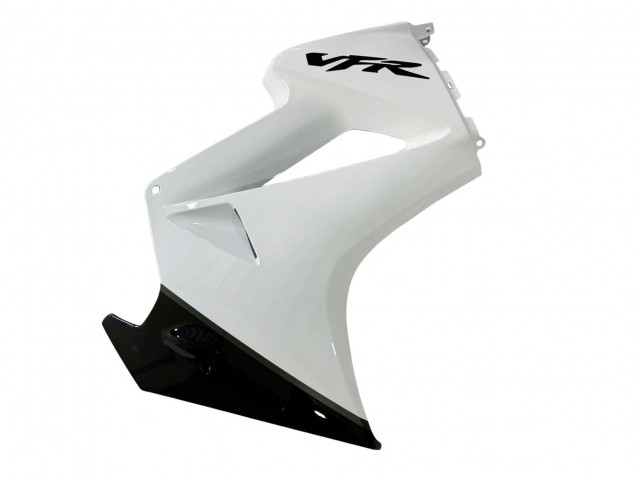 2002-2013 Honda VFR 800 Motorcycle Fairings - Pearl White Glossy Black Decal UK Manufacturers