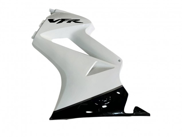 2002-2013 Honda VFR 800 Motorcycle Fairings - Pearl White Glossy Black Decal UK Manufacturers