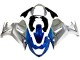 2008-2013 Suzuki GSX650F Motorcycle Fairings - Silver Blue UK Manufacturers