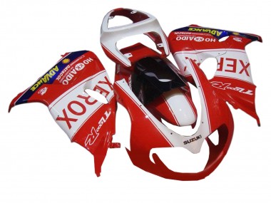 1998-2003 Suzuki TL1000R Motorcycle Fairings - White Red Black Xerox UK Manufacturers