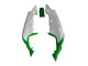 1996-2003 Kawasaki ZX7R Motorcycle Fairings - White Green Black UK Manufacturers