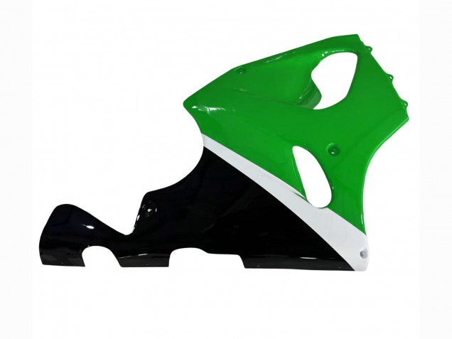 1996-2003 Kawasaki ZX7R Motorcycle Fairings - White Green Black UK Manufacturers