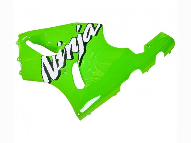 1996-2003 Kawasaki ZX7R Motorcycle Fairings - White Green UK Manufacturers