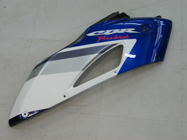 2004-2005 Honda CBR1000RR Motorcycle Fairings - White Blue Glossy Black Fireblade UK Manufacturers