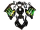 2004-2005 Honda CBR1000RR Motorcycle Fairings - Glossy Black Yellow Green Monster UK Manufacturers