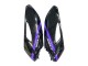 2004-2005 Honda CBR1000RR Motorcycle Fairings - Glossy Black Purple Stripe UK Manufacturers