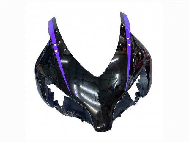 2004-2005 Honda CBR1000RR Motorcycle Fairings - Glossy Black Purple Stripe UK Manufacturers