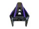2004-2005 Honda CBR1000RR Motorcycle Fairings - Glossy Black Purple Stripe UK Manufacturers
