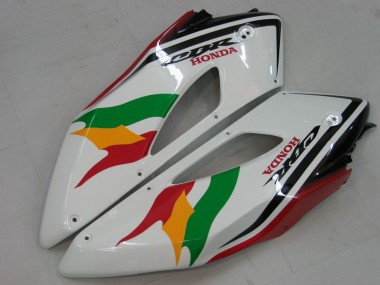 2004-2005 Honda CBR1000RR Motorcycle Fairings - White Blue Red Glossy Black Star EuroBet Lee UK Manufacturers