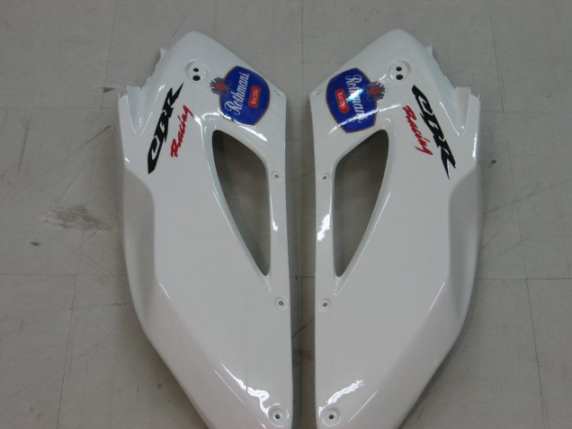 2004-2005 Honda CBR1000RR Motorcycle Fairings - White Blue Gold Rothmans UK Manufacturers