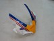 2004-2005 Honda CBR1000RR Motorcycle Fairings - White Blue Gold Rothmans UK Manufacturers