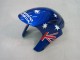 2004-2005 Honda CBR1000RR Motorcycle Fairings - White Blue Red Glossy Black Star Carrera Lee UK Manufacturers
