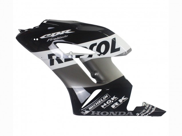 2004-2005 Honda CBR1000RR Motorcycle Fairing Kits - Silver White Glossy Black Repsol UK Manufacturers