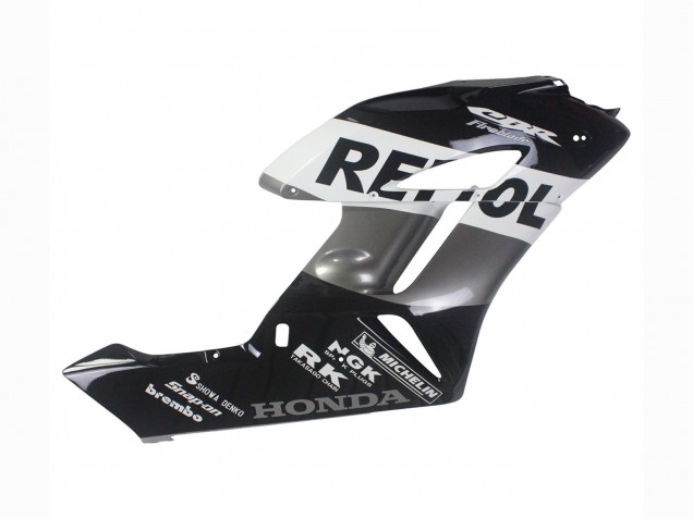 2004-2005 Honda CBR1000RR Motorcycle Fairing Kits - Silver White Glossy Black Repsol UK Manufacturers