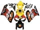 2004-2005 Honda CBR1000RR Motorcycle Fairings - Yellow Orange Glossy Black Repsol Rossi 46 UK Manufacturers