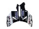 2004-2005 Honda CBR1000RR Motorcycle Fairings - Glossy Black White West UK Manufacturers