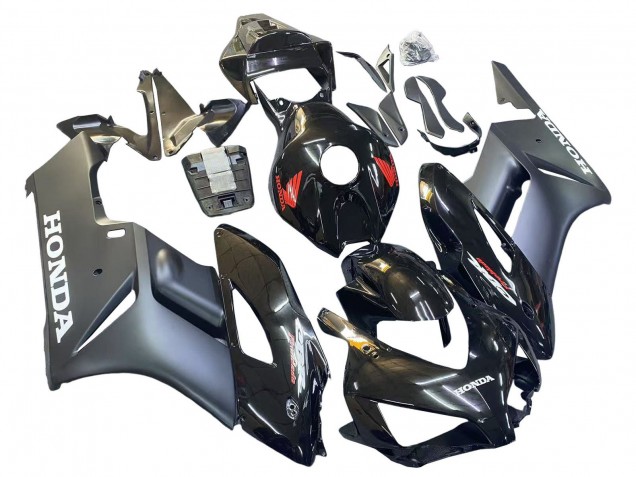 2004-2005 Honda CBR1000RR Motorcycle Fairings - Glossy Black Matte Grey Red Fireblade UK Manufacturers