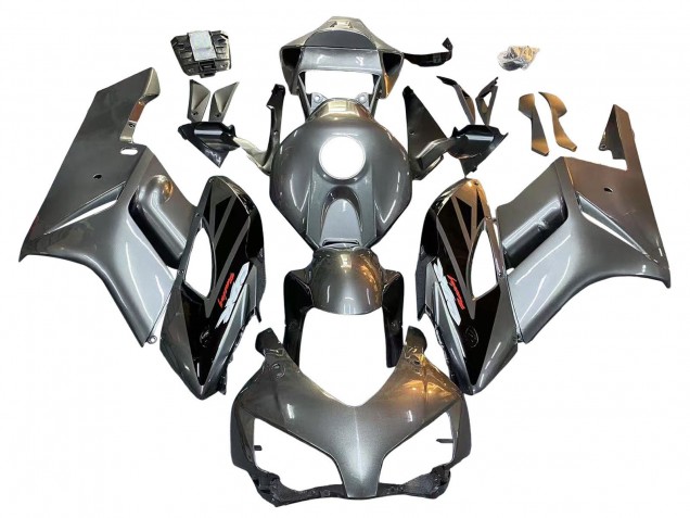 2004-2005 Honda CBR1000RR Motorcycle Fairing - Silver Glossy Black UK Manufacturers