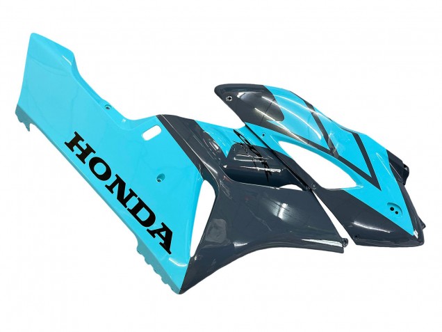 2004-2005 Honda CBR1000RR Motorcycle Fairings - Light Blue Glossy Black UK Manufacturers