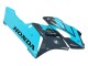 2004-2005 Honda CBR1000RR Motorcycle Fairings - Light Blue Glossy Black UK Manufacturers