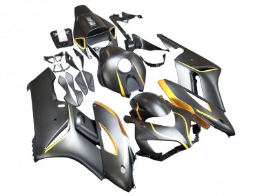 2004-2005 Honda CBR1000RR Motorcycle Fairings - Matte Grey Gold UK Manufacturers