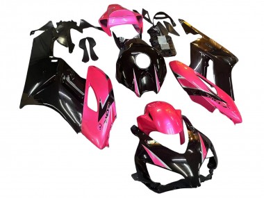 2004-2005 Honda CBR1000RR Motorcycle Fairings - Pink Glossy Black UK Manufacturers