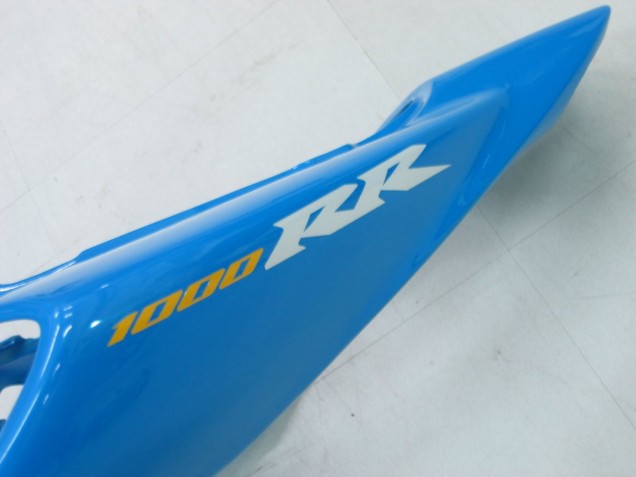 2004-2005 Honda CBR1000RR Motorcycle Fairings - Blue Yellow Glossy Black UK Manufacturers