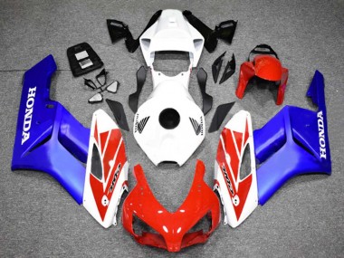 2004-2005 Honda CBR1000RR Motorcycle Fairing - White Red Blue UK Manufacturers