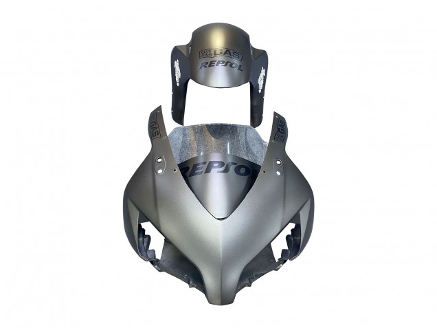 2004-2005 Honda CBR1000RR Motorcycle Fairings - Silver Repsol UK Manufacturers