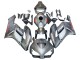 2004-2005 Honda CBR1000RR Motorcycle Fairings - Silver Repsol UK Manufacturers