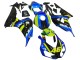 2006-2007 Honda CBR1000RR Motorcycle Fairings - Blue Fluorescent Green Glossy Black Shark 46 UK Manufacturers