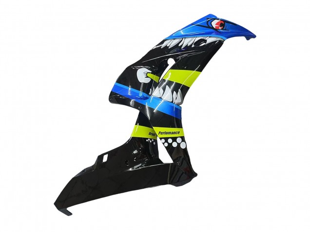 2006-2007 Honda CBR1000RR Motorcycle Fairings - Blue Fluorescent Green Glossy Black Shark 46 UK Manufacturers