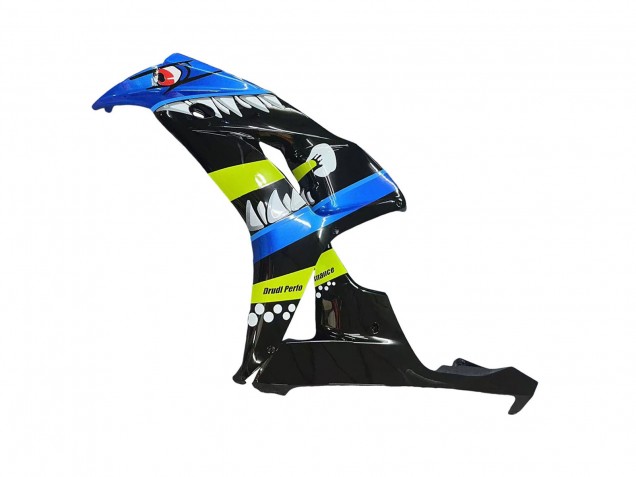 2006-2007 Honda CBR1000RR Motorcycle Fairings - Blue Fluorescent Green Glossy Black Shark 46 UK Manufacturers